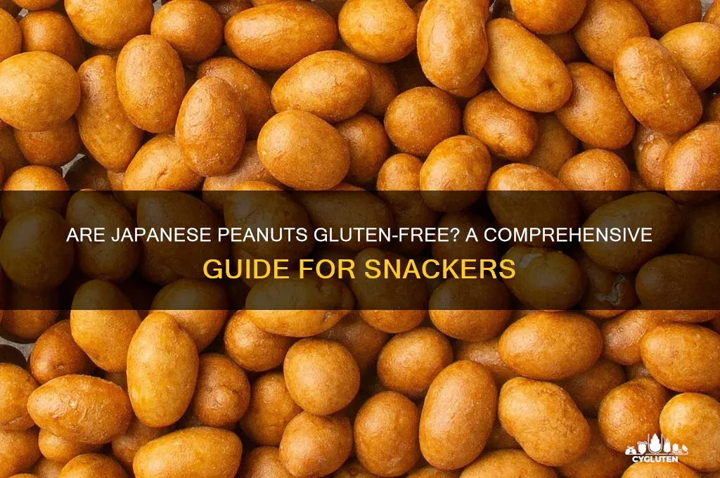 are japanese peanuts gluten free
