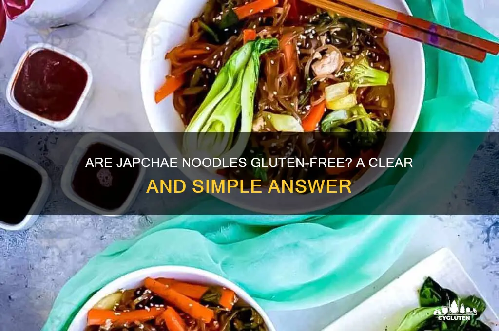 are japchae noodles gluten free
