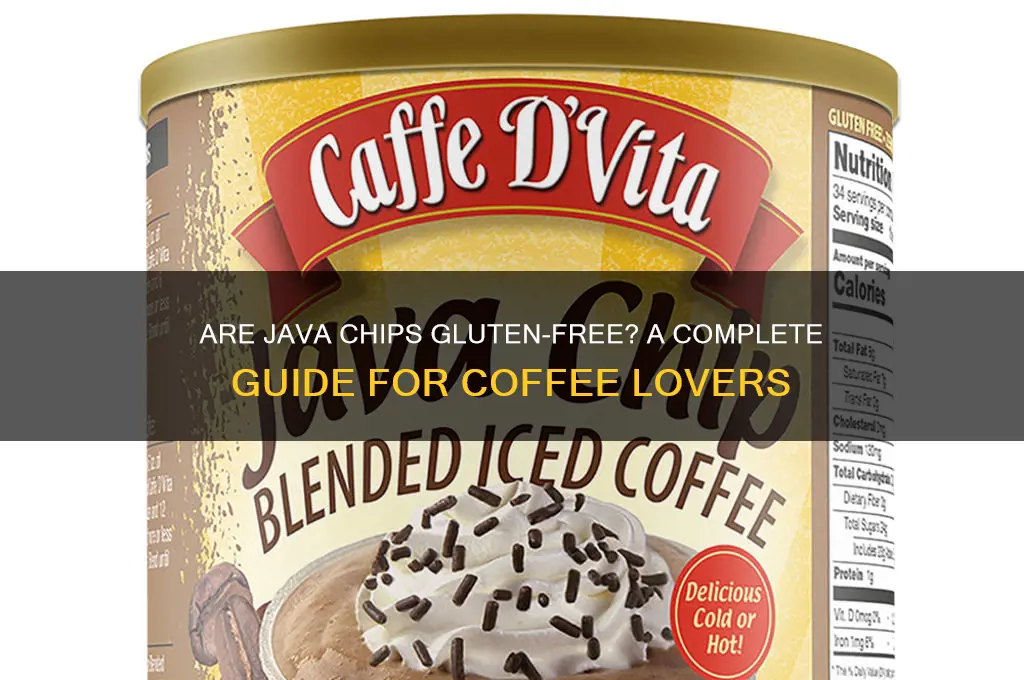 are java chips gluten free