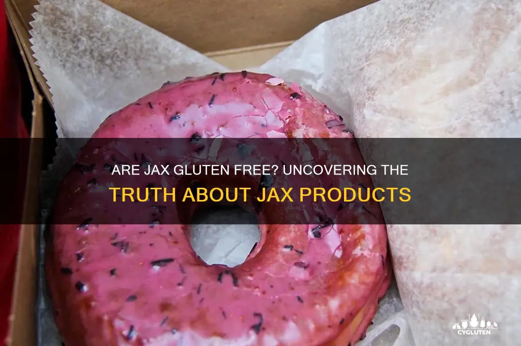 are jax gluten free