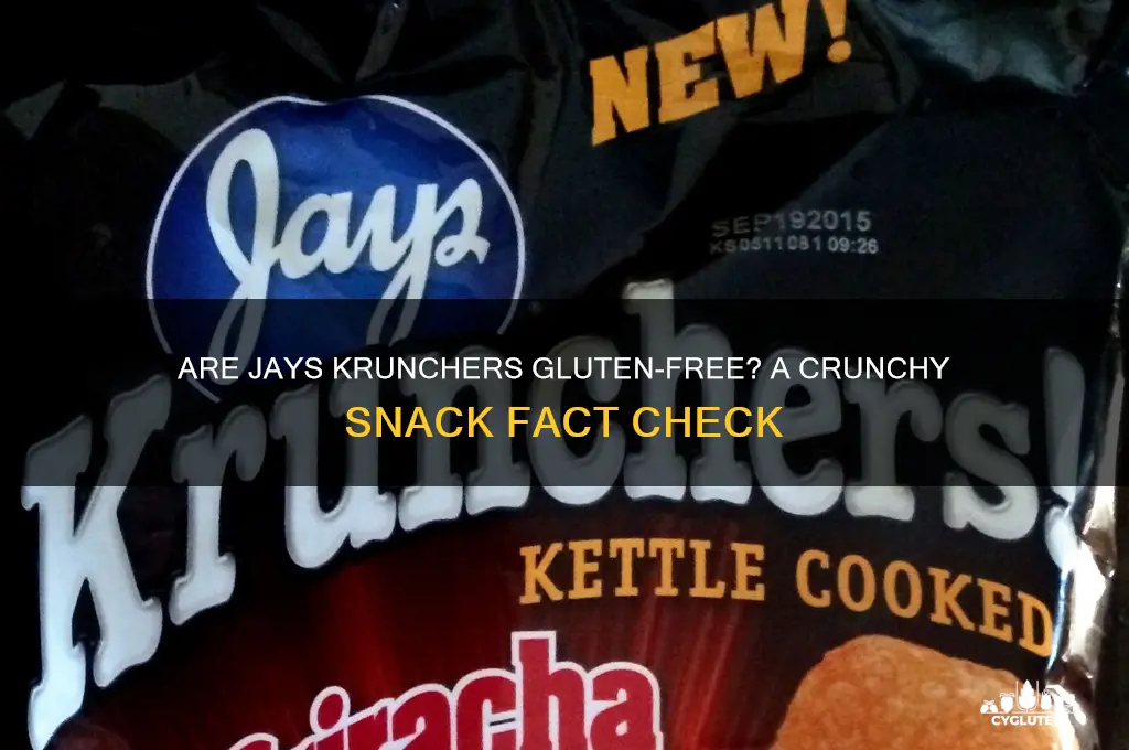 are jays krunchers gluten free