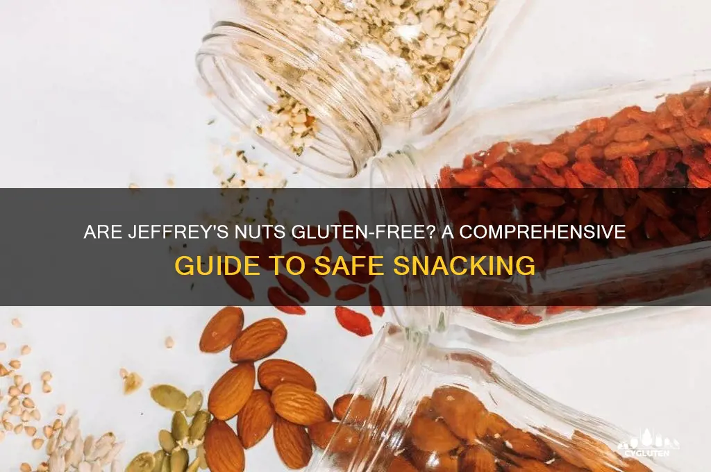 are jeffreys nuts gluten free