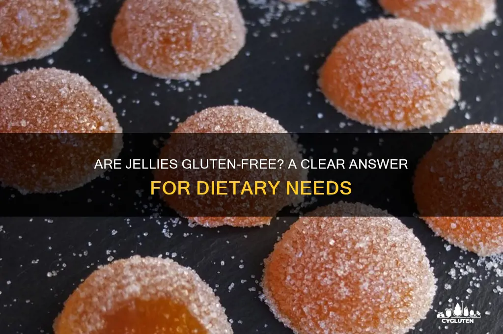 are jellies gluten free