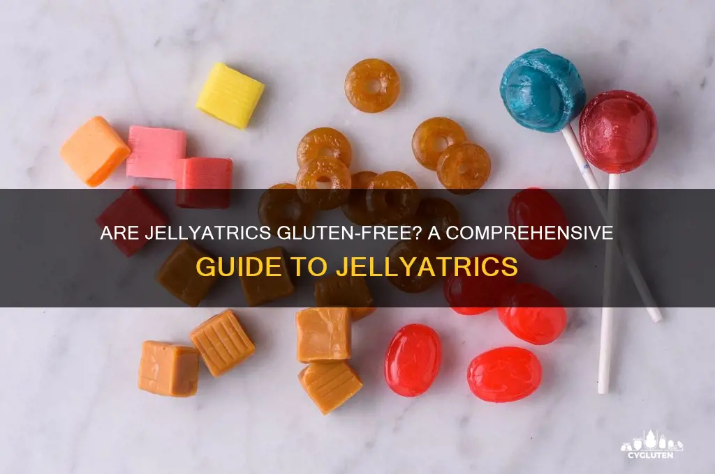 are jellyatrics gluten free