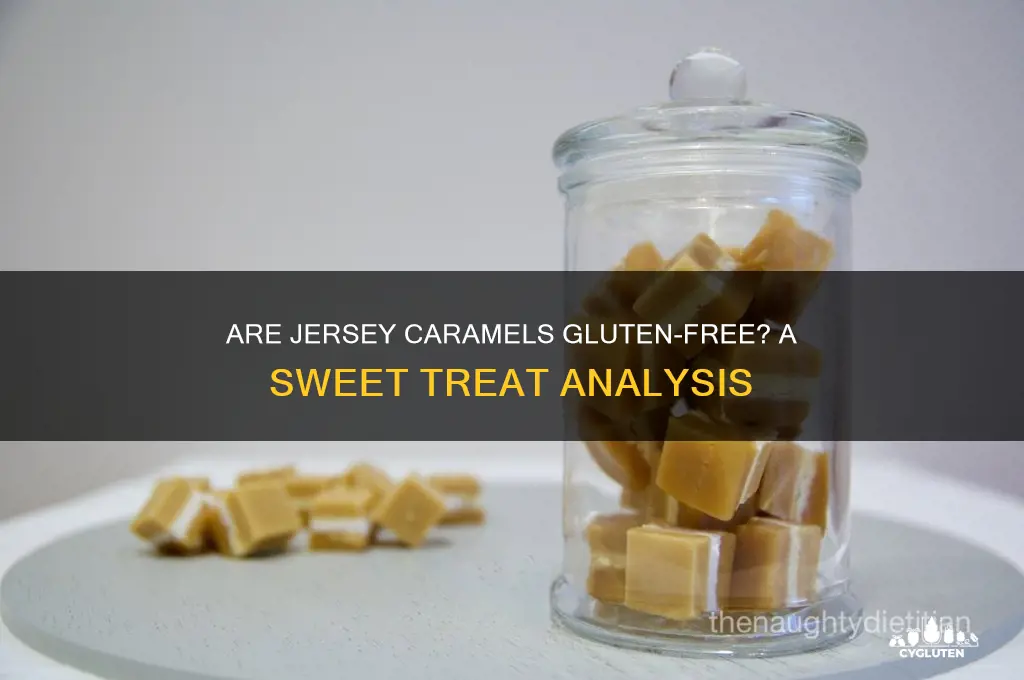 are jersey caramels gluten free