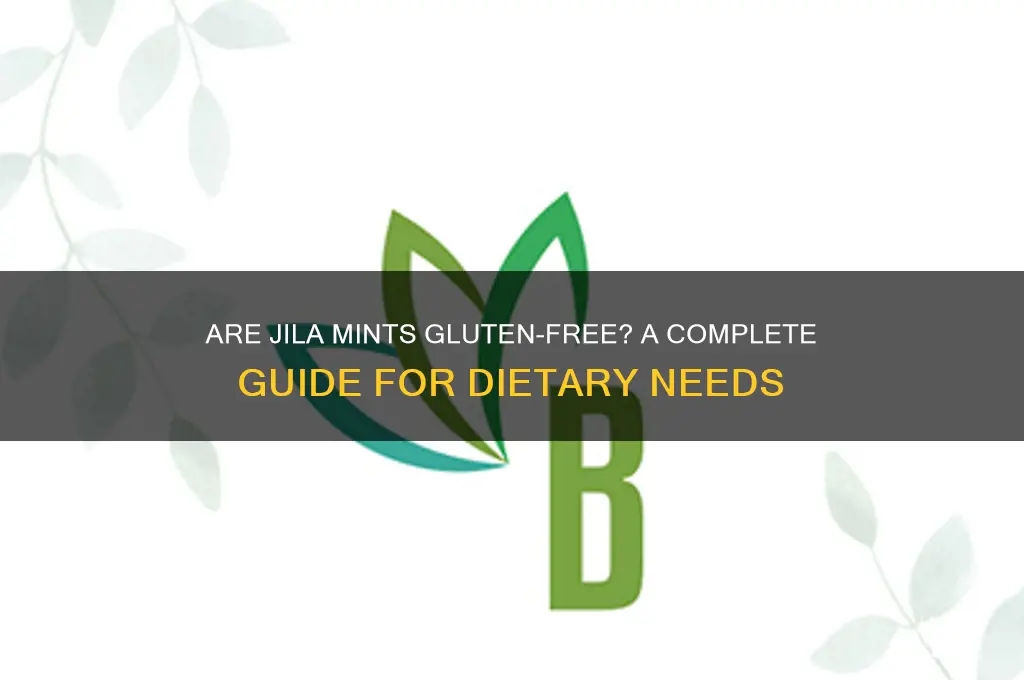 are jila mints gluten free