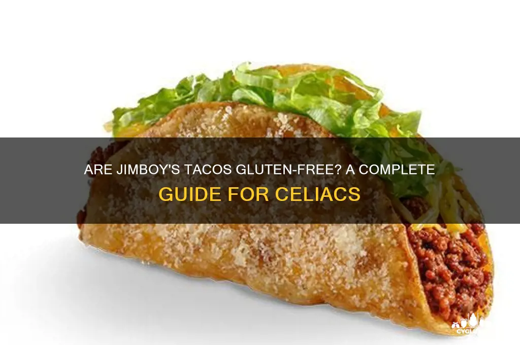 are jimboys tacos gluten free