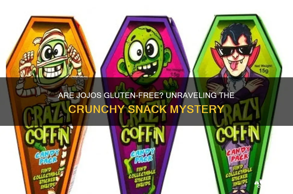are jojos gluten free