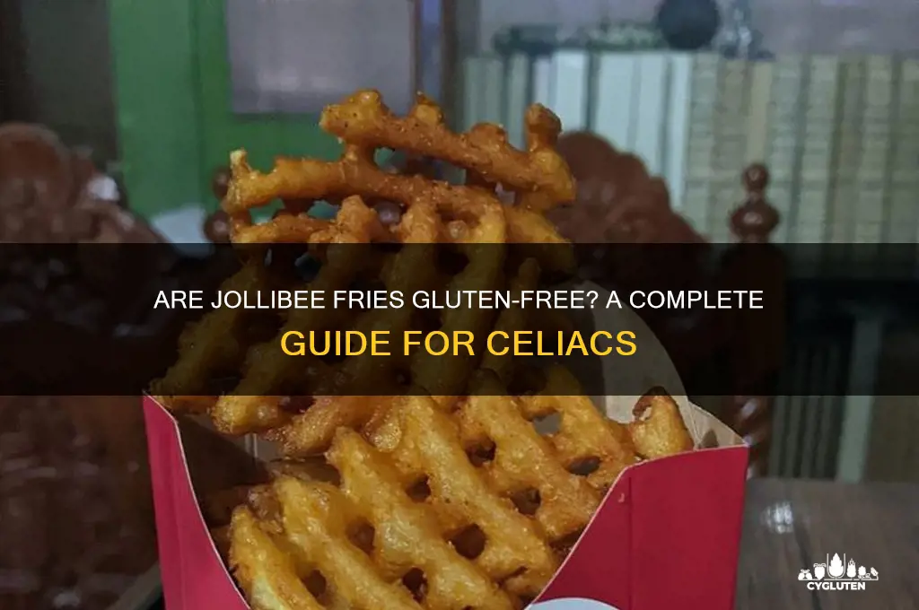are jollibee fries gluten free