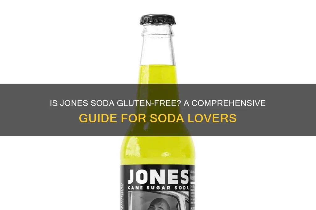 are jones soda gluten free