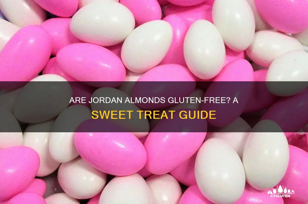 are jordan almonds gluten free
