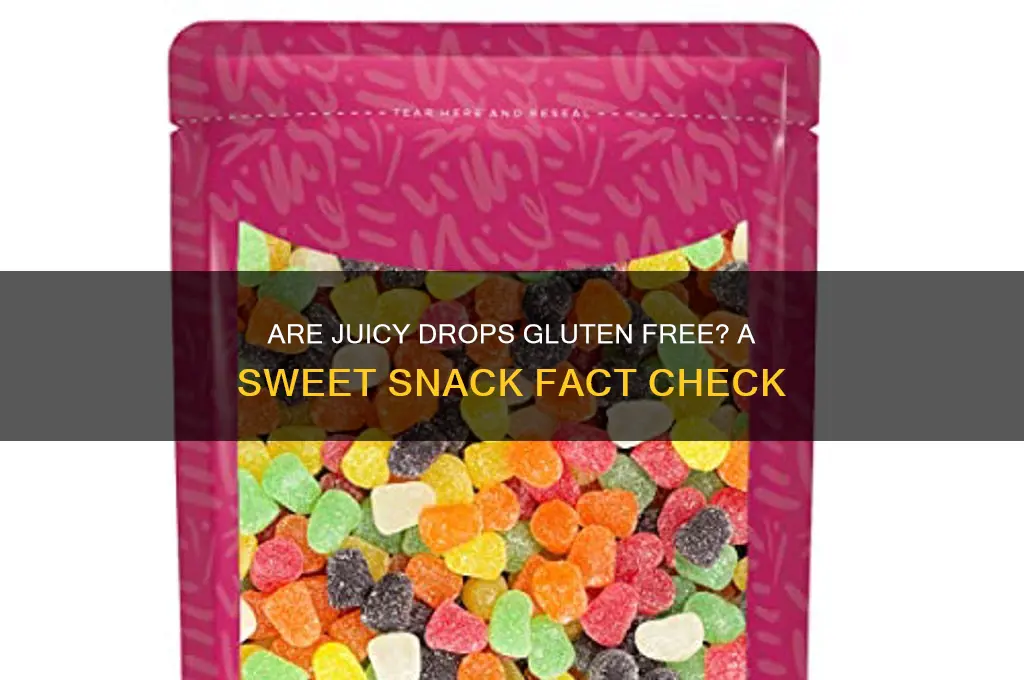 are juicy drops gluten free