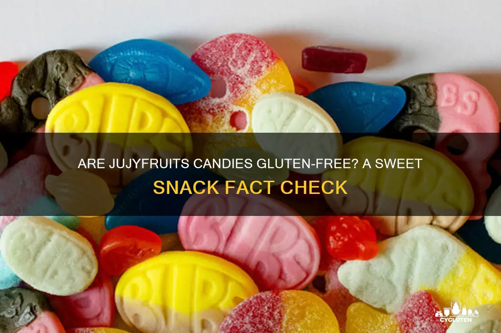are jujyfruits candies gluten free