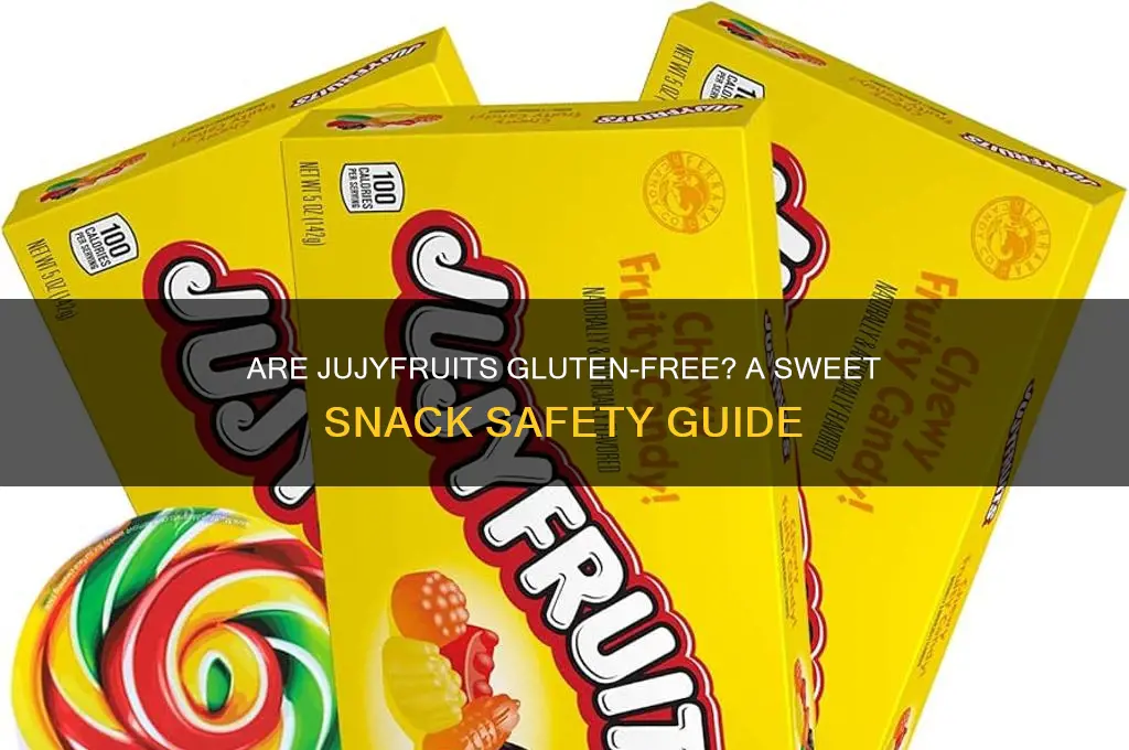 are jujyfruits gluten free