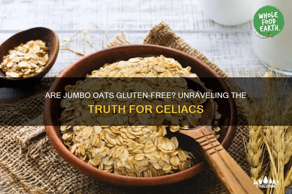 are jumbo oats gluten free