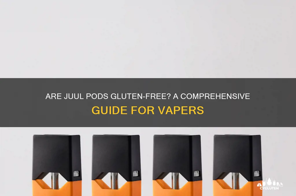 are juul pods gluten free