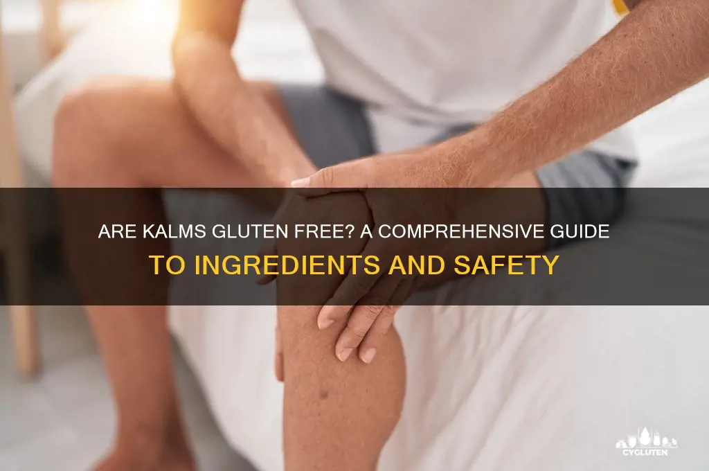 are kalms gluten free