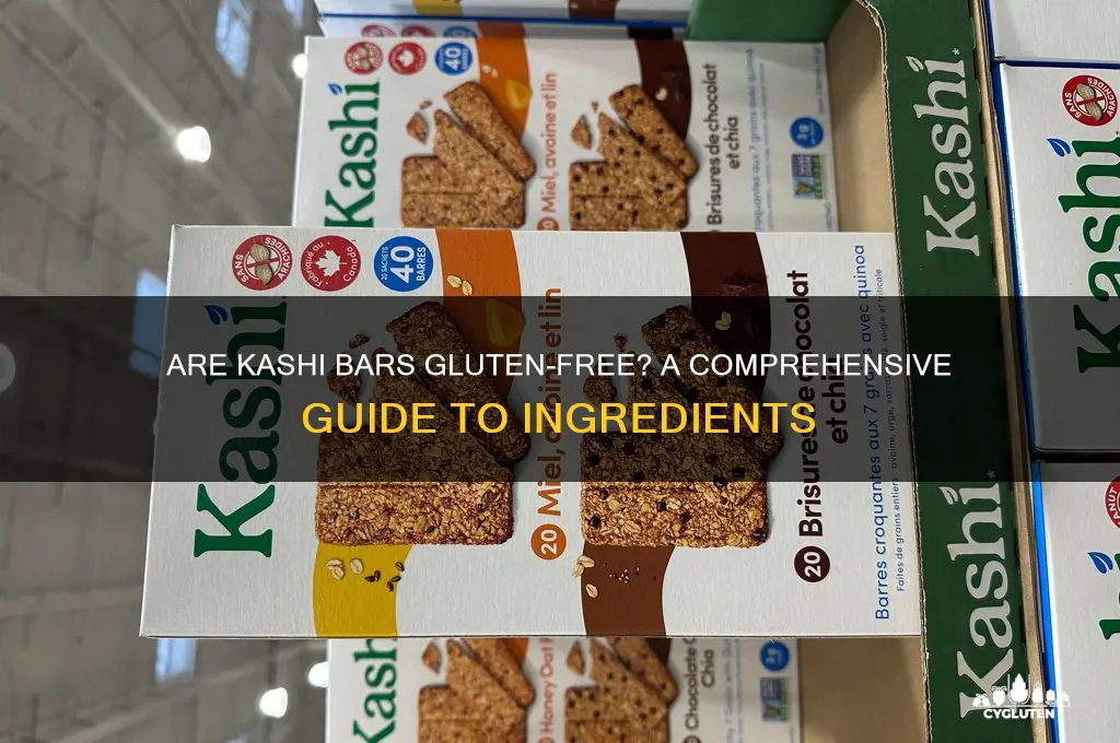 are kashi bars gluten free
