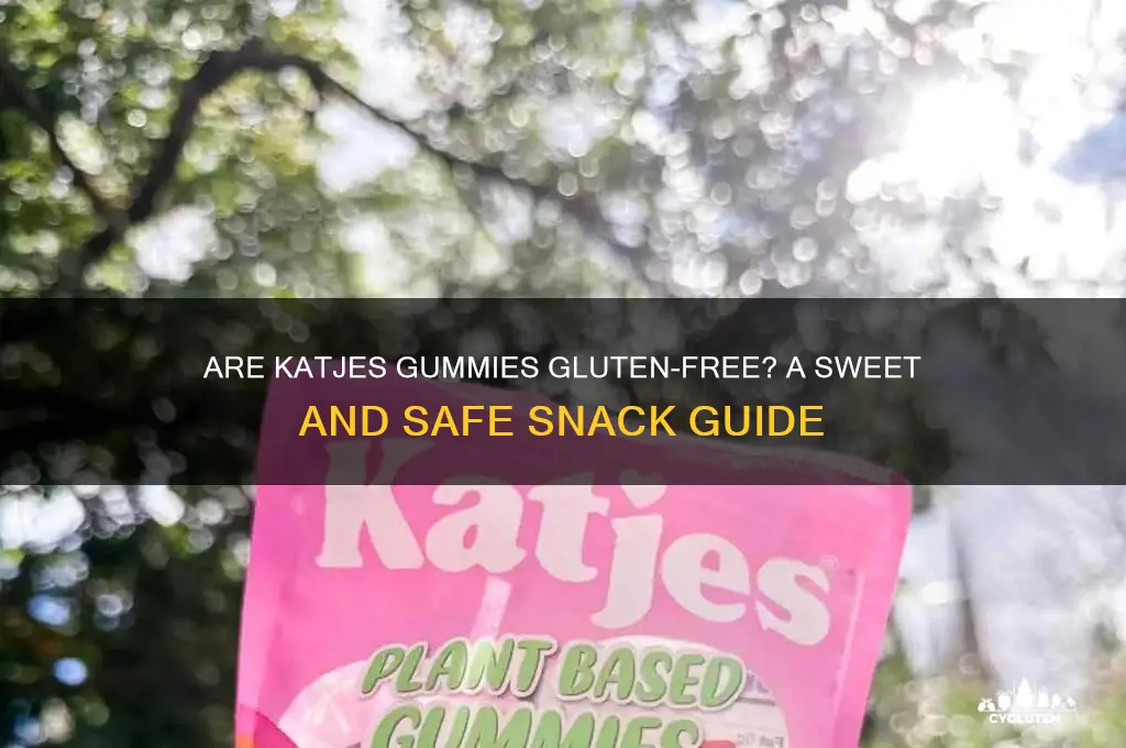 are katjes gummies gluten free