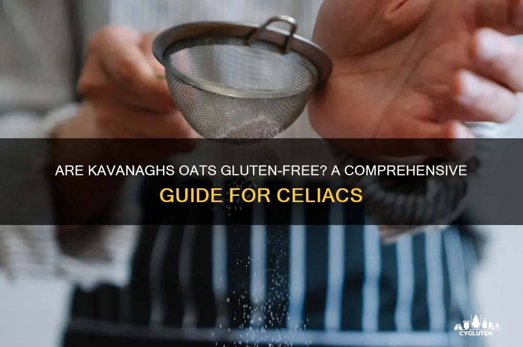 are kavanaghs oats gluten free