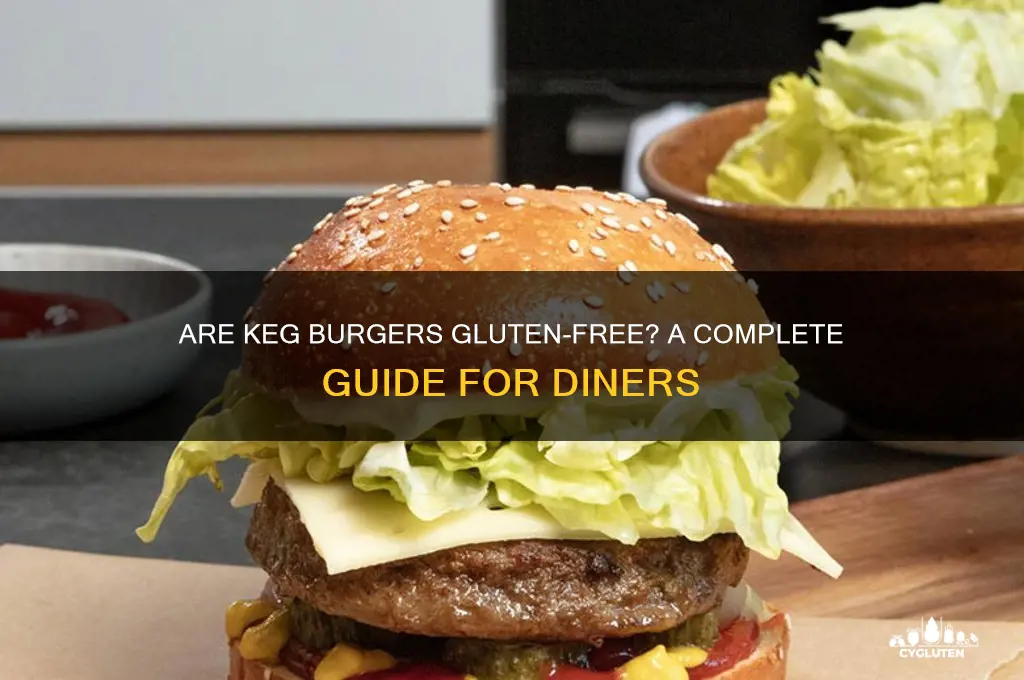 are keg burgers gluten free
