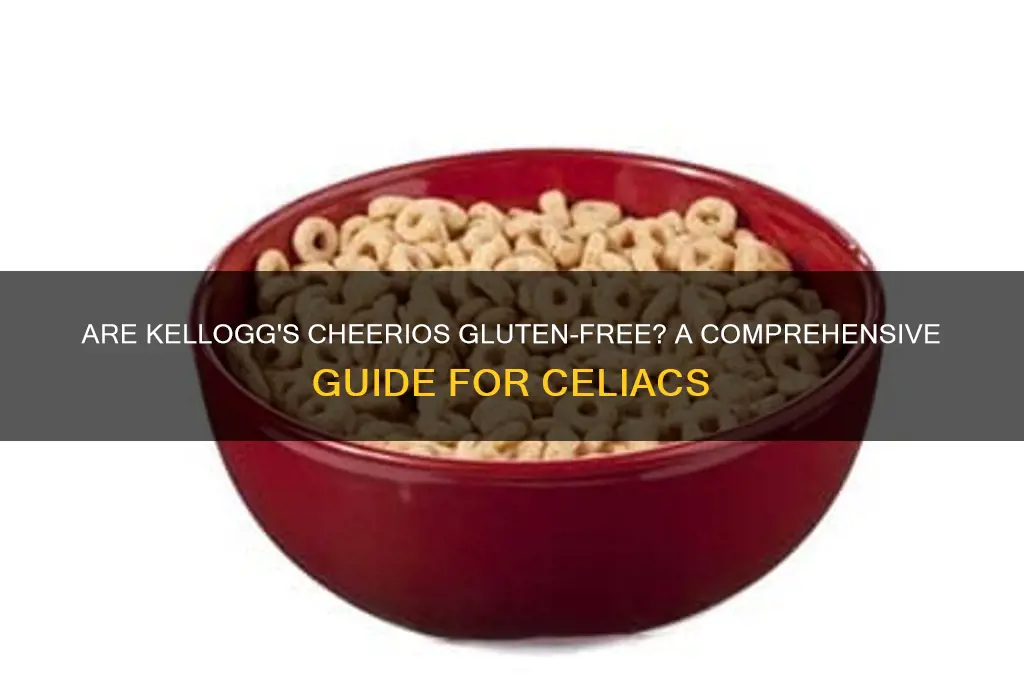 are kelloggs cheerios gluten free