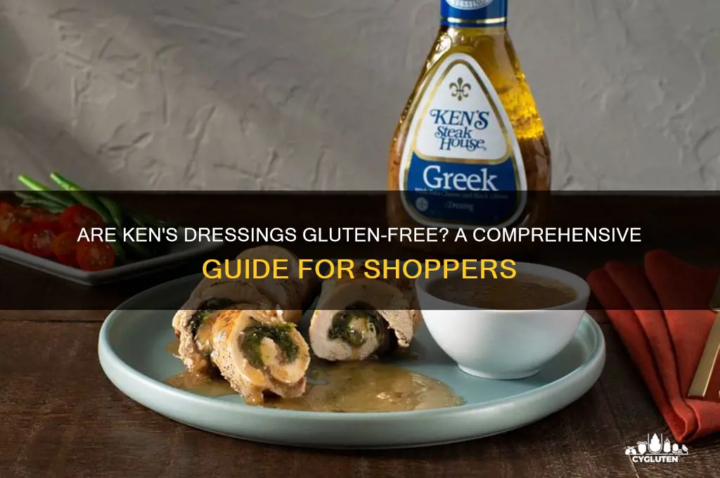 are kens dressing gluten free