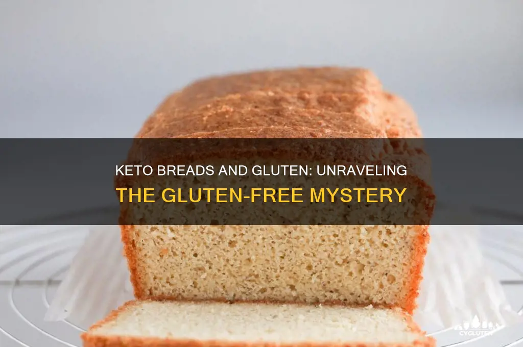 are keto breads gluten free