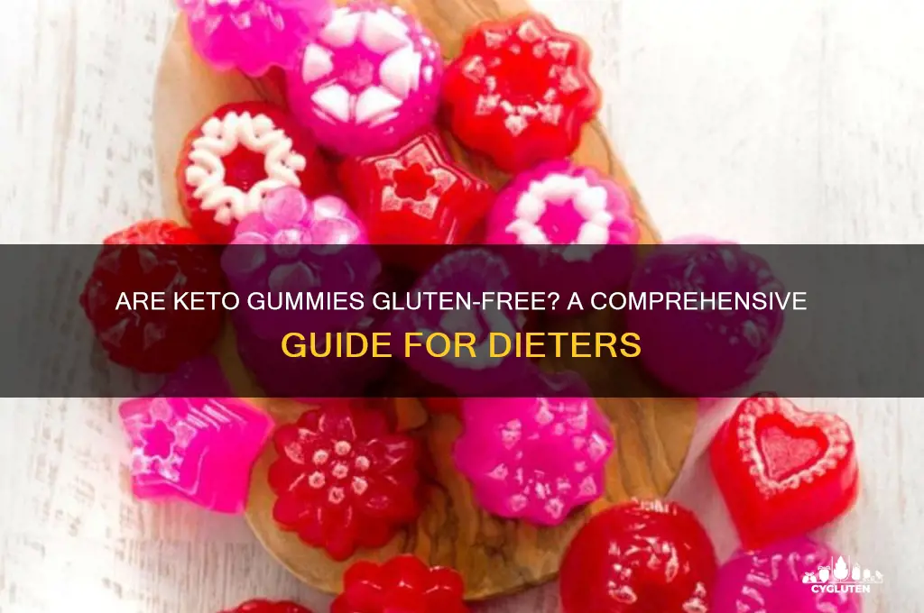are keto gummies gluten free