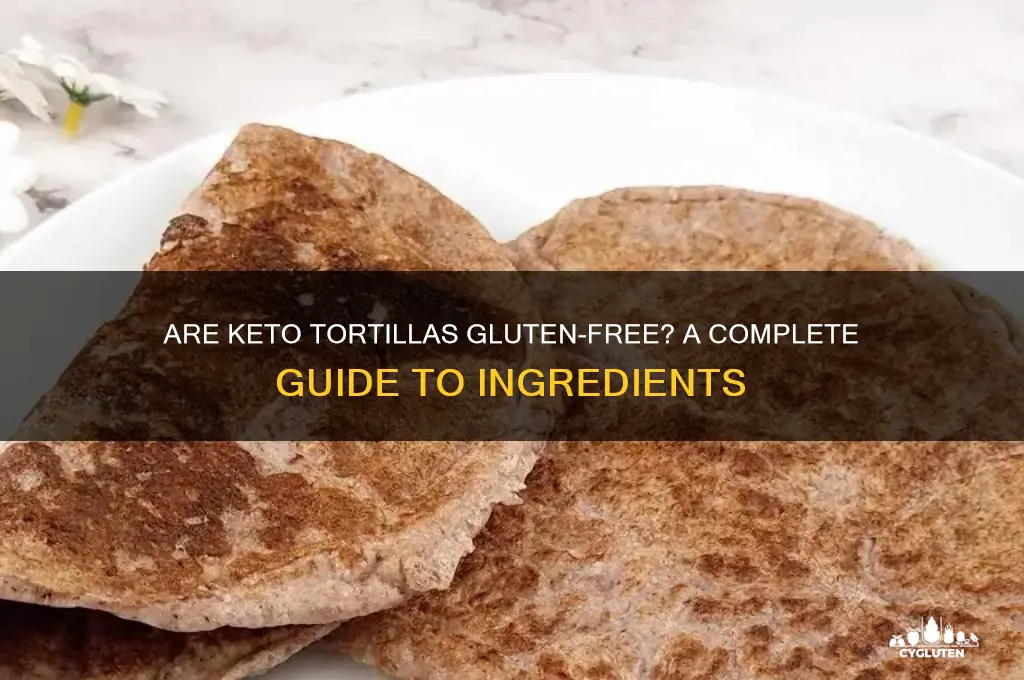 are keto tortillas gluten free