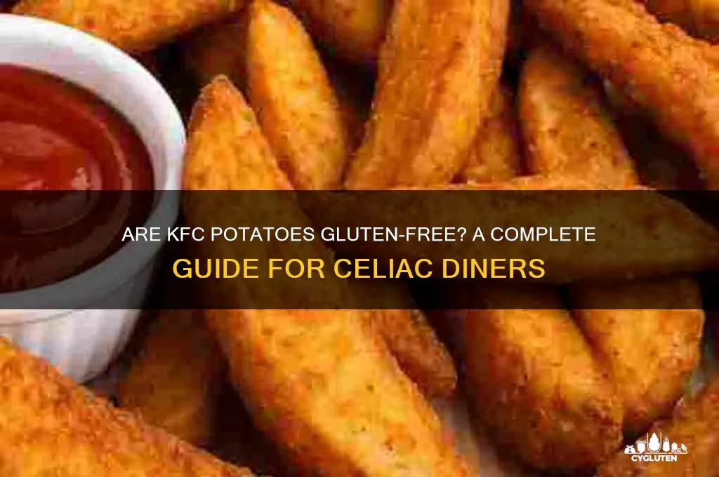 are kfc potatoes gluten free