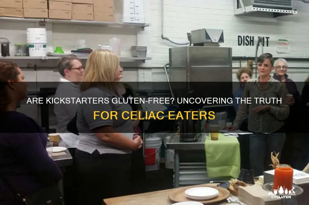 are kickstarters gluten free