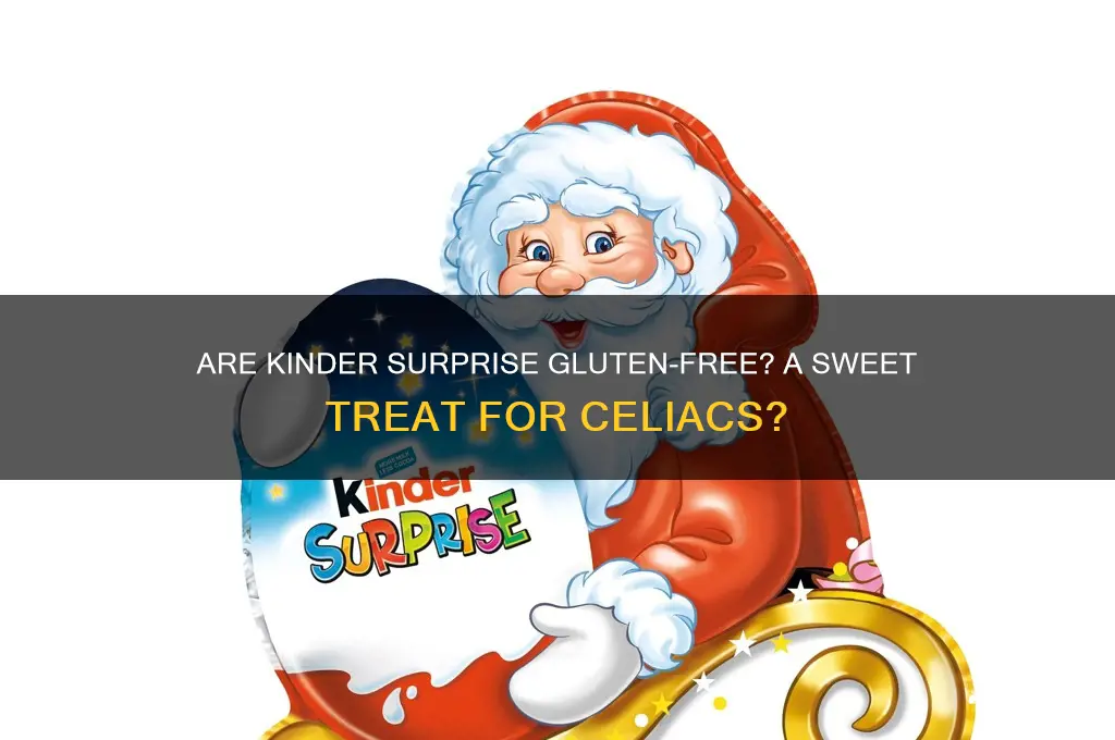 are kinder surprise gluten free