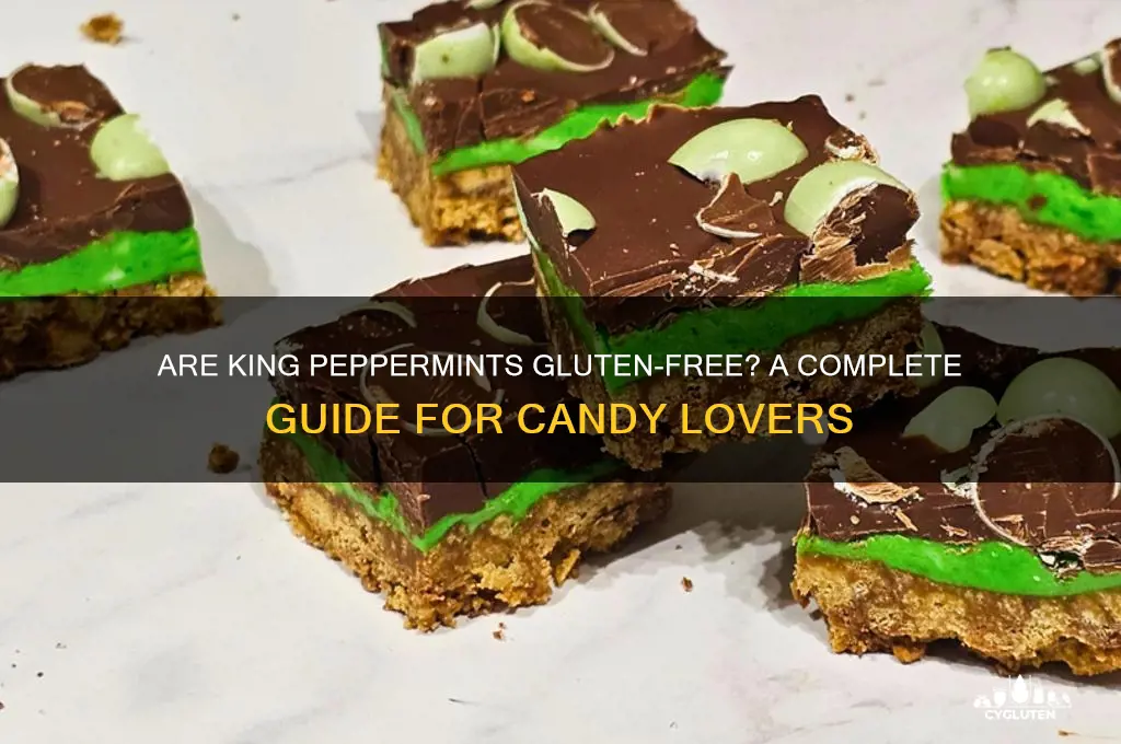 are king peppermints gluten free