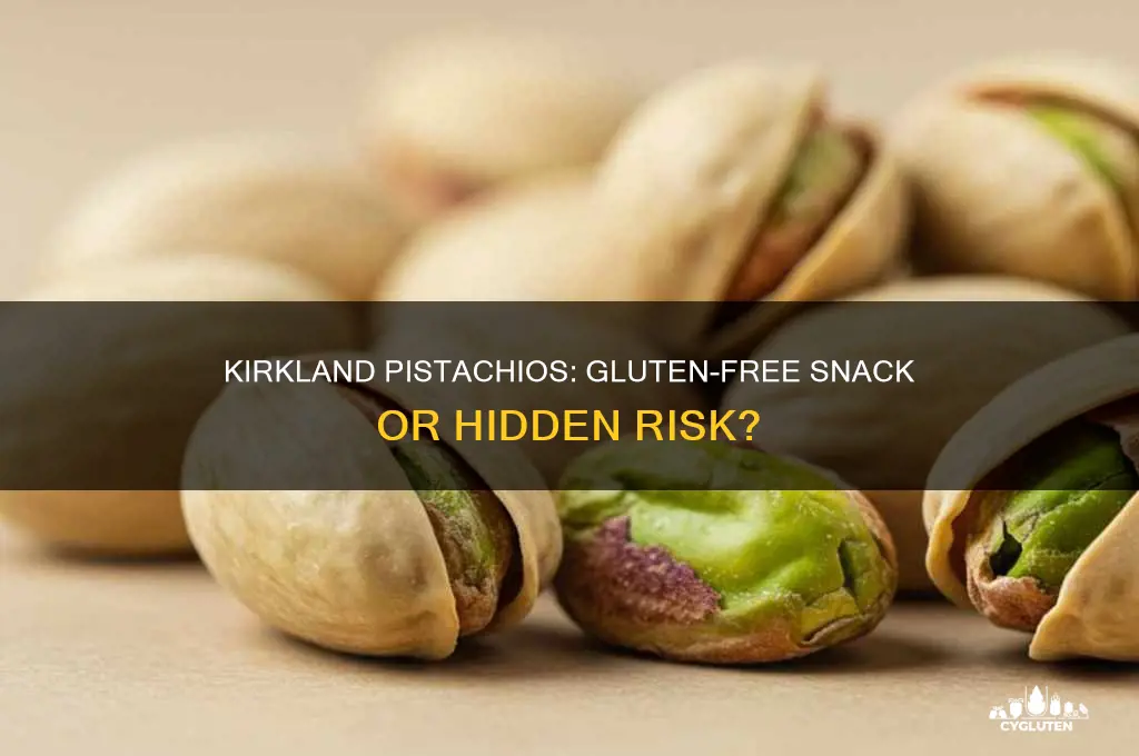 are kirkland pistachios gluten free