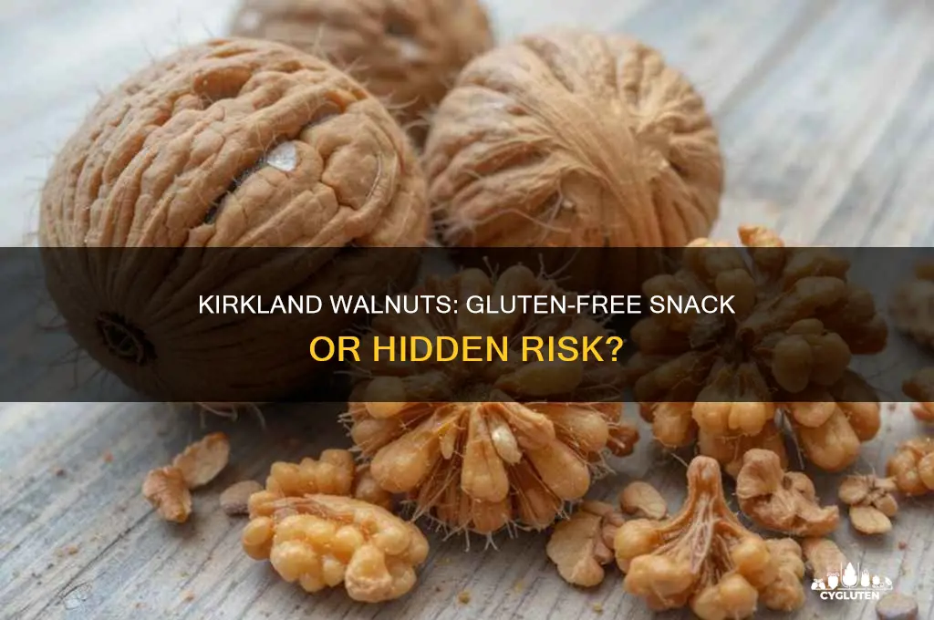 are kirkland walnuts gluten free
