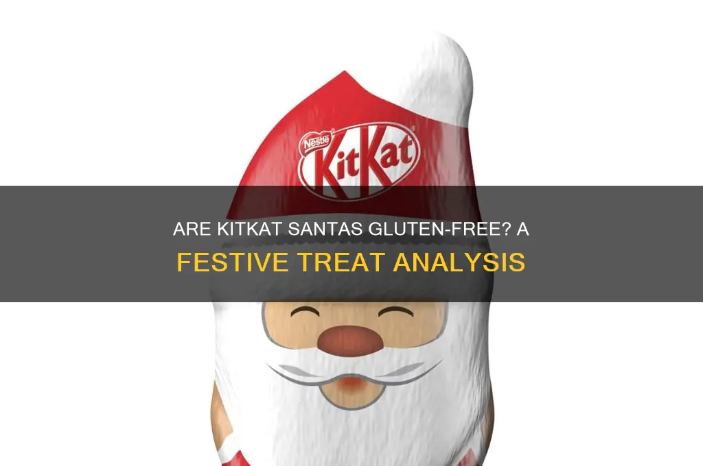 are kitkat santas gluten free