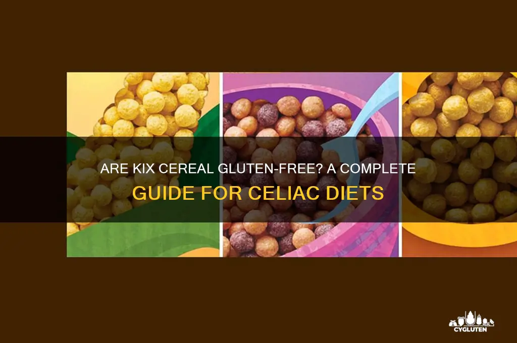 are kix cereal gluten free