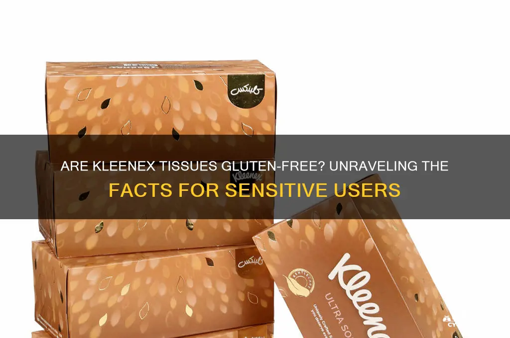 are kleenex tissues gluten free
