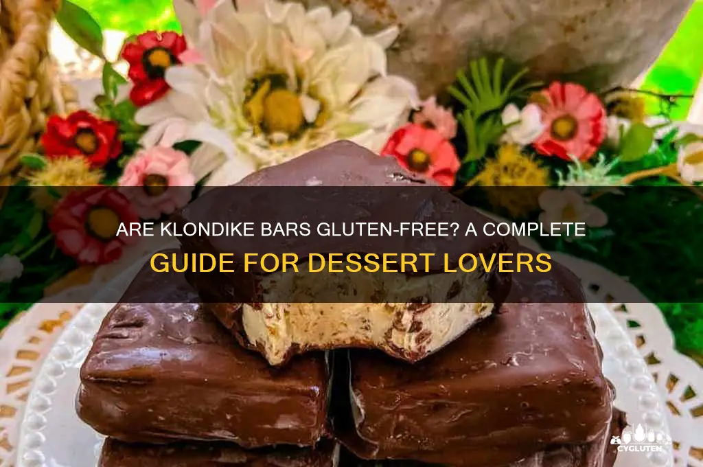 are klondike bars gluten-free