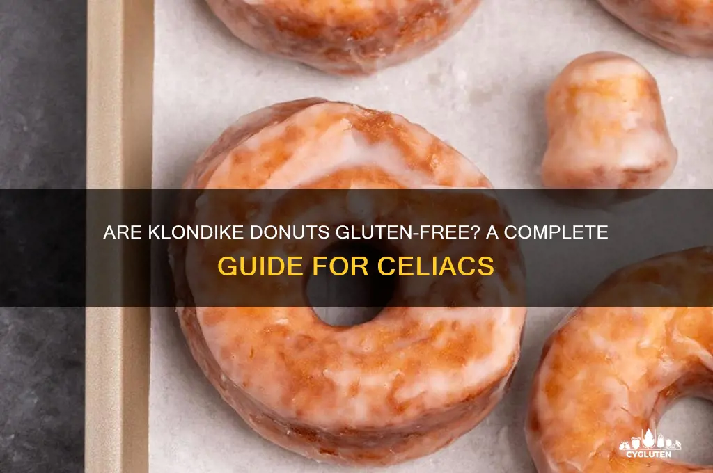 are klondike donuts gluten free