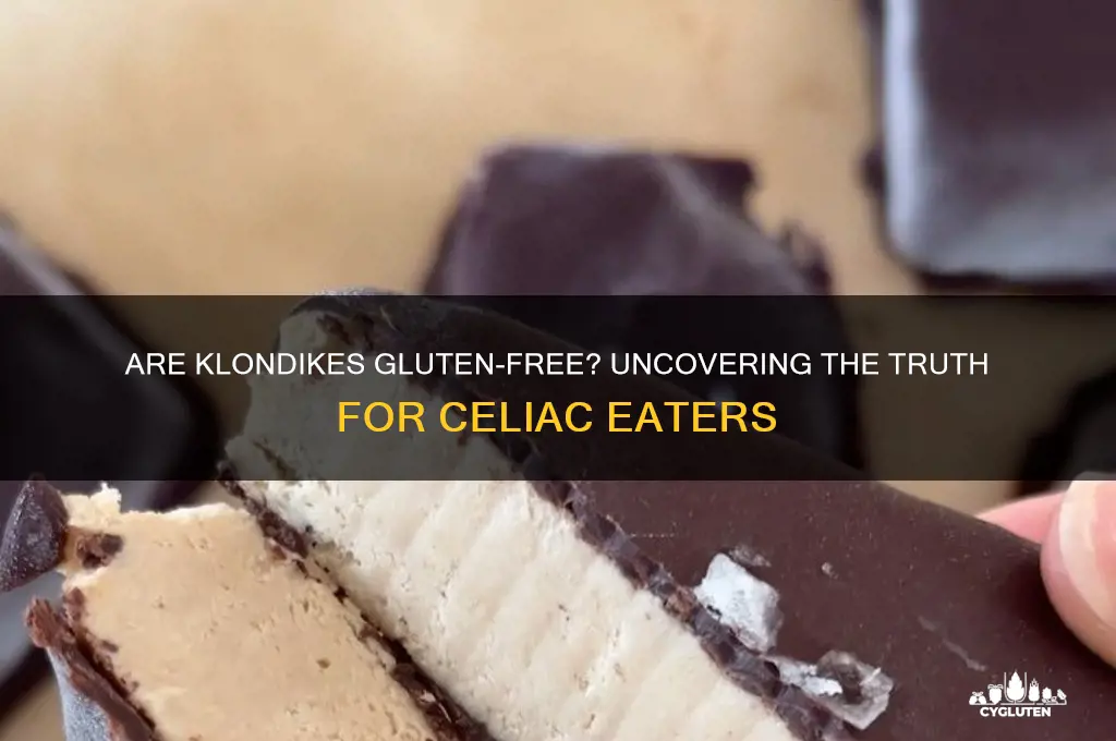 are klondikes gluten free