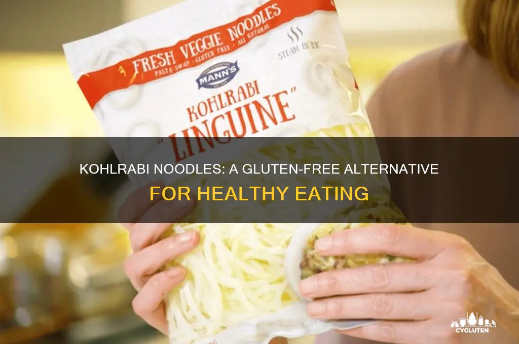 are kohlrabi noodles gluten free