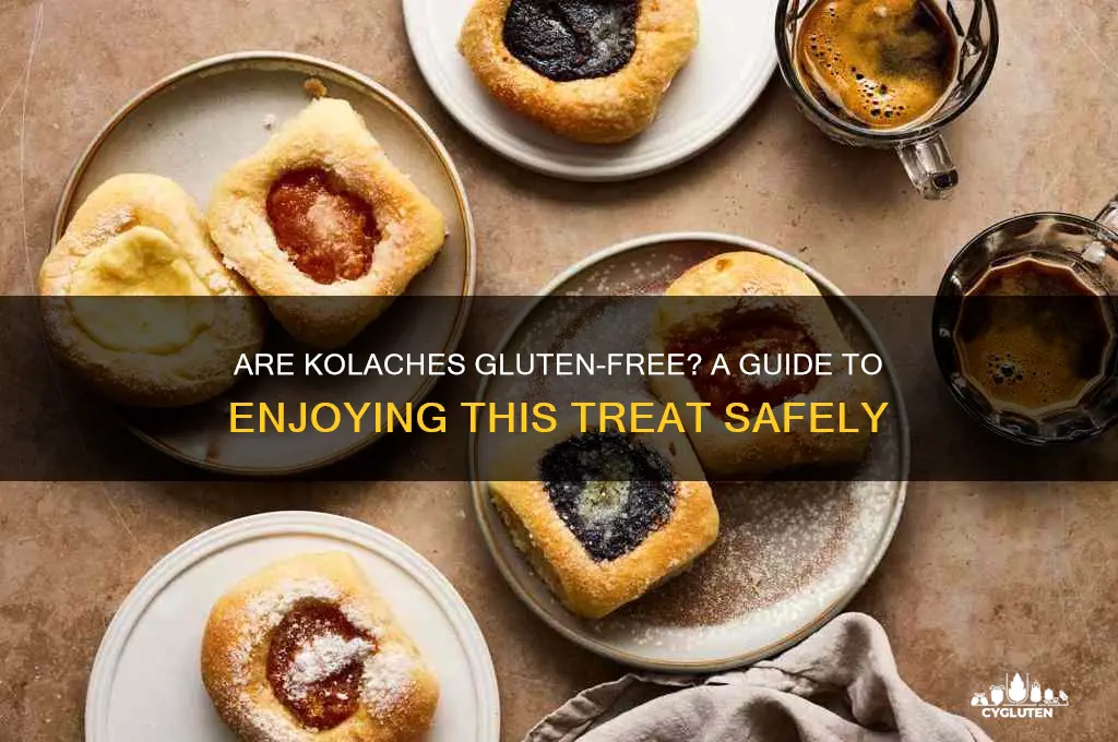 are kolaches gluten free