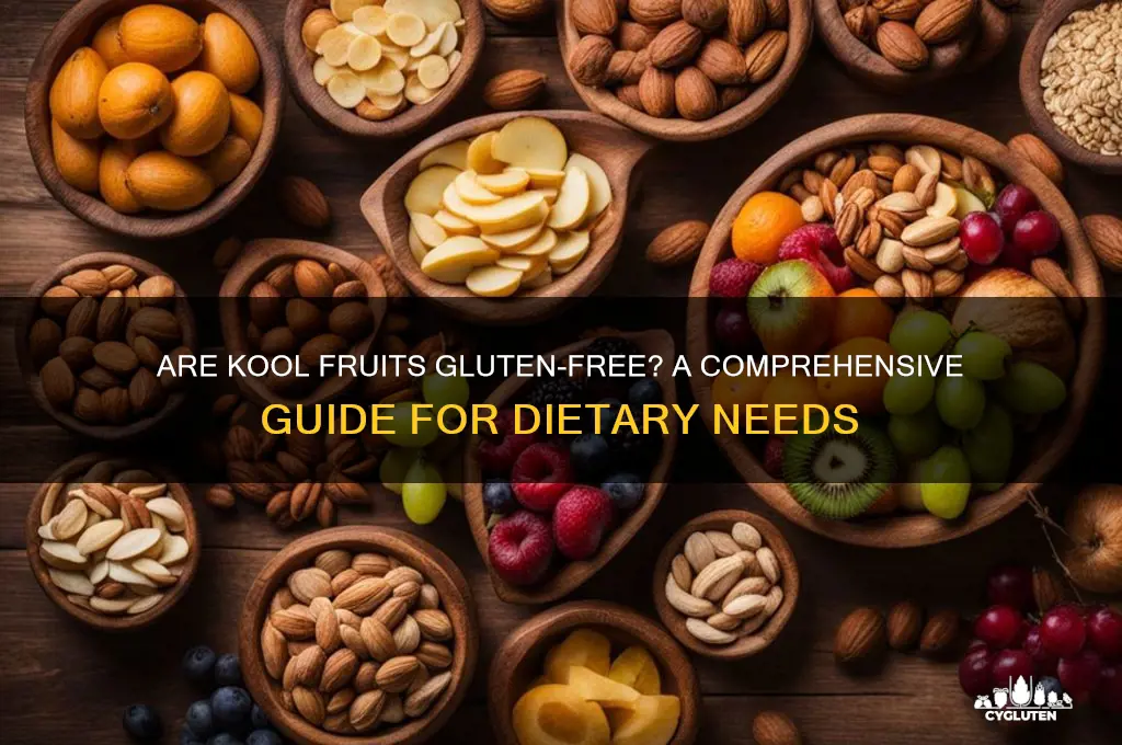 are kool fruits gluten free