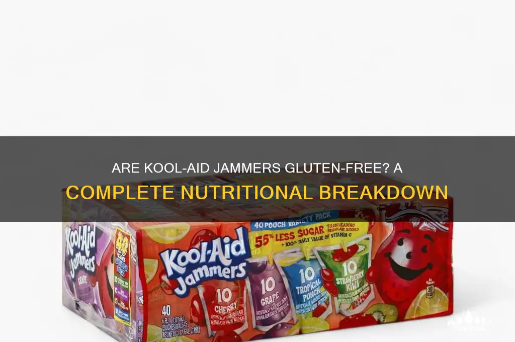 are koolaid jammers gluten free