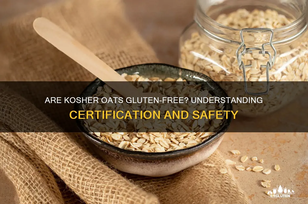 are kosher oats gluten free