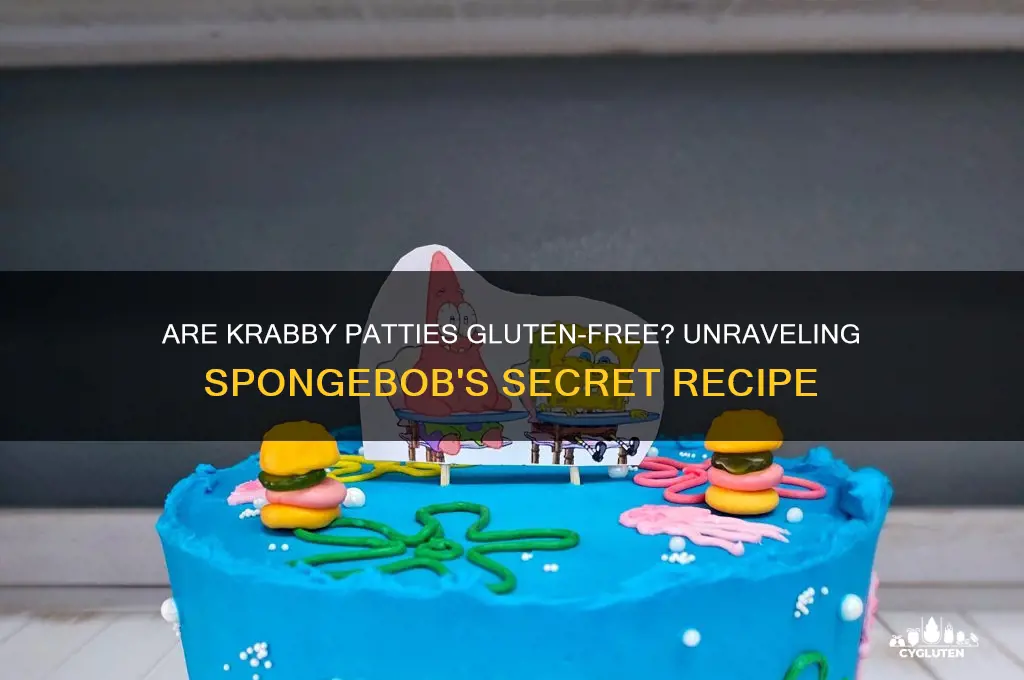 are krabby patties gluten free