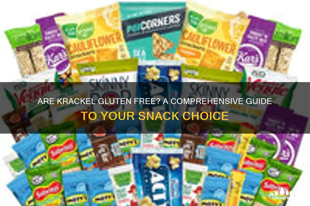 are krackel gluten free