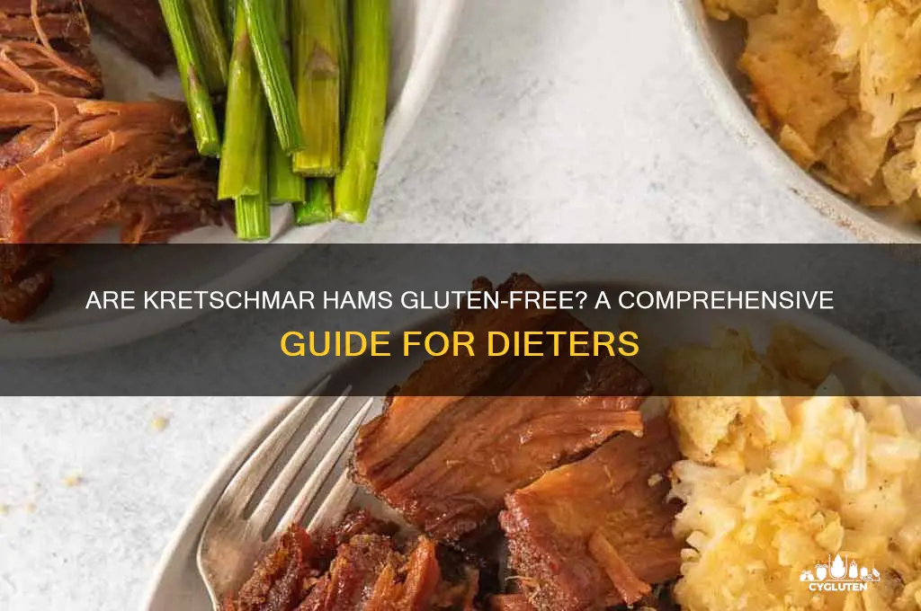 are kretschmar hams gluten free